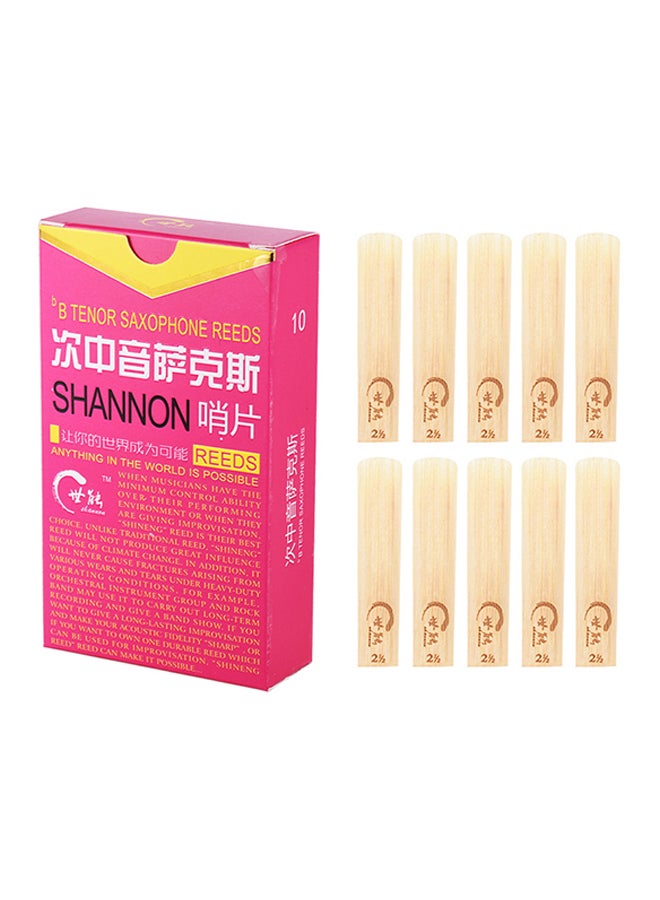 10-Piece Elementary Bb Tenor Saxophone Reeds  - Image 5