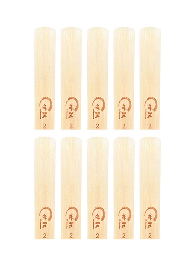 10-Piece Elementary Bb Tenor Saxophone Reeds  - Image 1