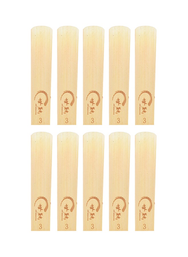 10-Piece Classic Eb Alto Saxophone Reeds  - Image 1
