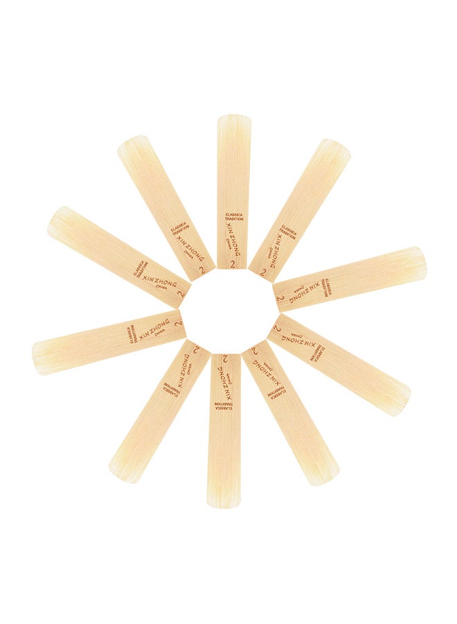 10-In-1 G Alto Saxophone Reeds  - Image 1