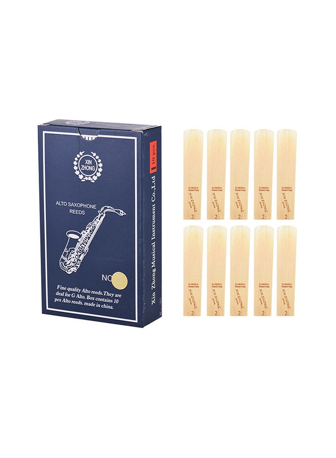 10-In-1 G Alto Saxophone Reeds  - Image 3