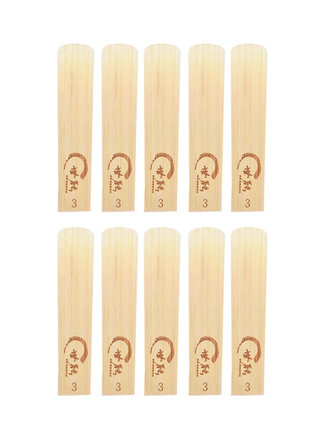 10-Piece Elementary Saxophone Reed Set  - Image 1