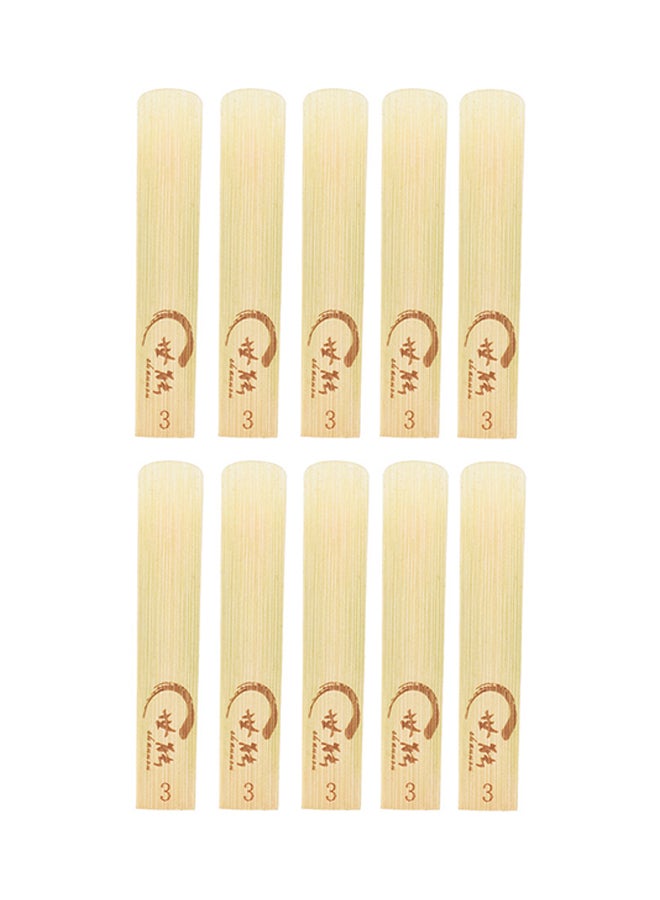 10-Piece Classic Bb Clarinet Reeds  - Image 1