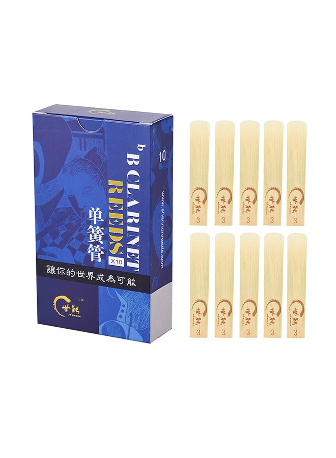 10-Piece Classic Bb Clarinet Reeds  - Image 3