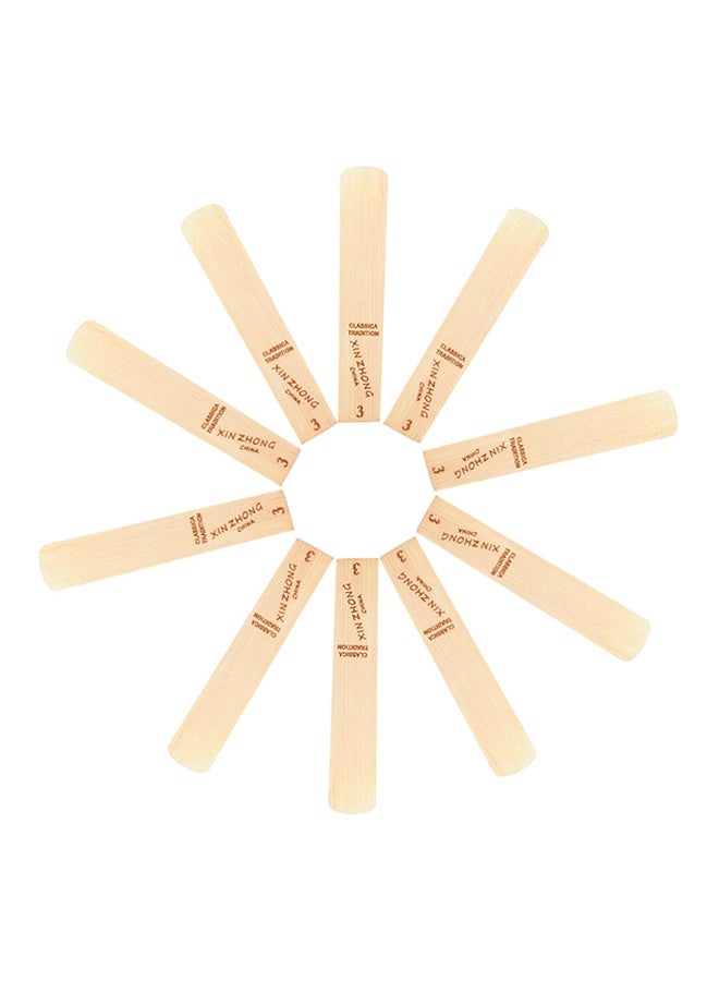 10-Piece Beginners Clarinet Reed Set  - Image 1