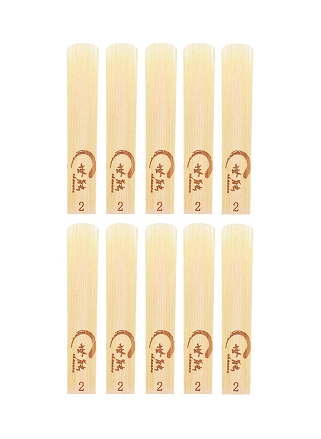 10-Piece Saxophone Sax Reeds Strength Set  - Image 1