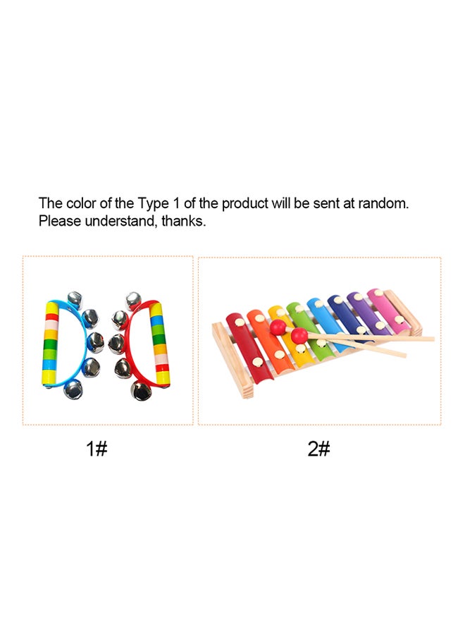 Wooden Semicircular Handbell Xylophone  - Image 2