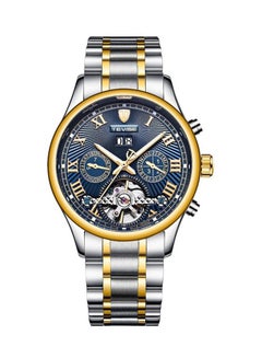 men Hollow Movement Stainless Steel Automatic Watch T806A