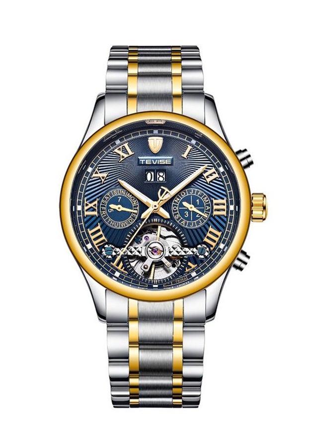 Tevise - men Hollow Movement Stainless Steel Automatic Watch T806A - Image 1