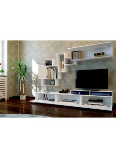 sahaba Elite Tv Unit White 68kg  - Image 2
