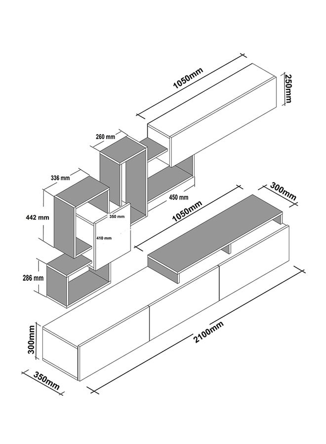 سحابة وحدة تلفزيون إيليت أبيض 68كيلوجرام - Image 3