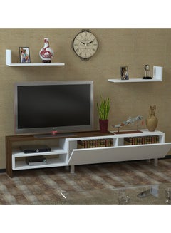 sahaba Dizayn TV Unit Brown/White  - Image 2