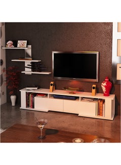 sahaba Game Tv Unit White 32kg  - Image 1