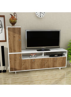 sahaba Jasper Tv Unit Brown/White 35kg  - Image 1