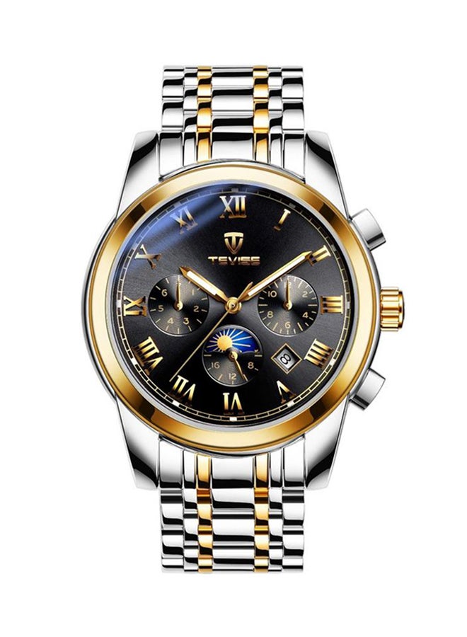 تيفيز ساعة يد كونوغراف من الإستانلس ستيل طراز T9005 men - Image 1