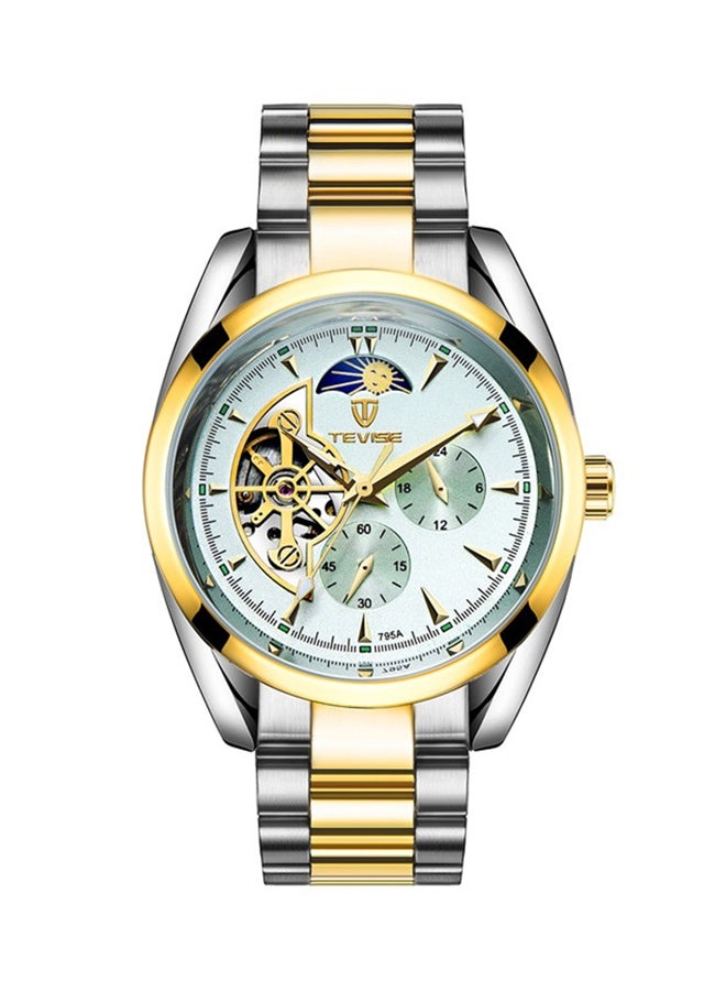 Tevise Men's Stainless Steel Chronograph Wrist Watch T795A - Image 1