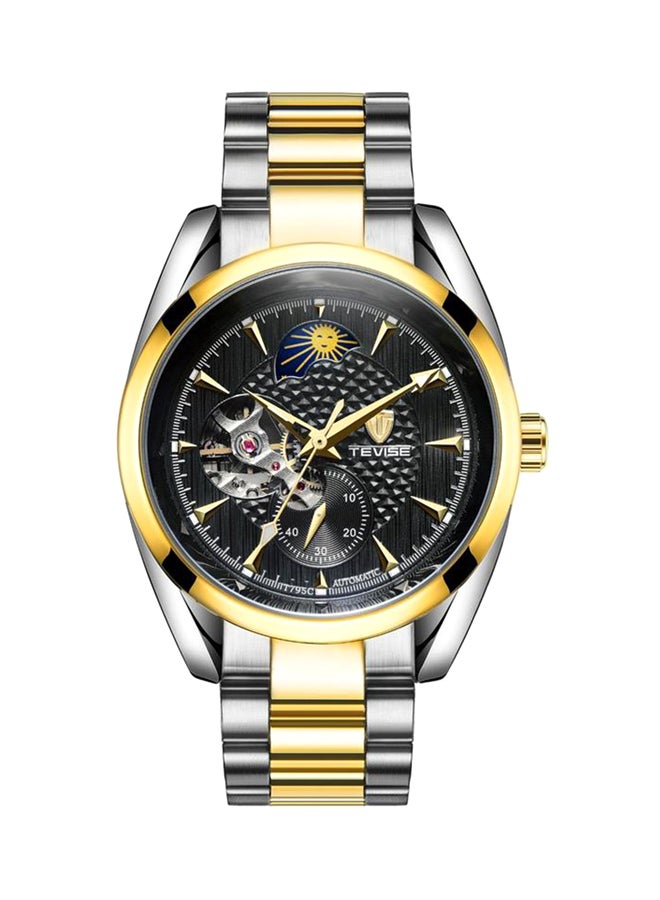 Tevise men Stainless Steel Chronograph Wrist Watch T795C