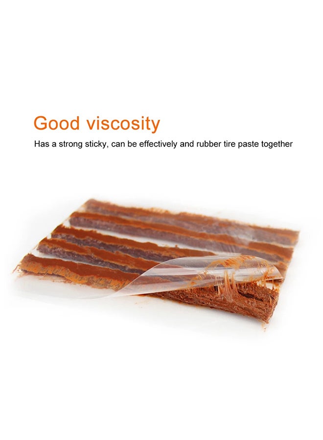 Generic 10 Piece Car Van Tyre Repair Tubeless Seal Strip Plug Tire Puncture Recovery Kit, K6265  - Image 3