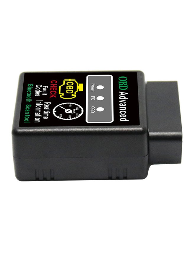 ماركة غير محددة أداة قراءة رموز ومسح لتشخيص أعطال السيارات OBDII لنظام أندرويد بواجهة بلوتوث 2.0 أسود  - Image 2