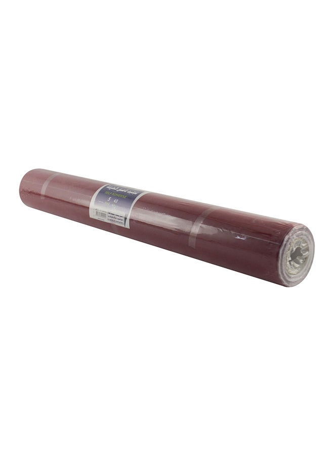 SBC 5 Yards Self Adhesive Velvet Roll, Dark Red Dark Red - Image 1