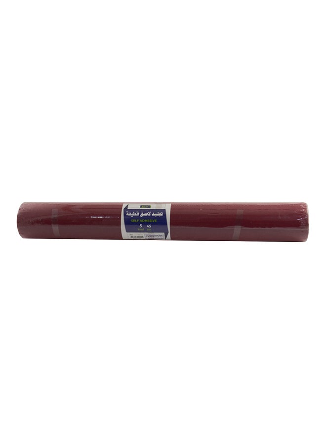 SBC 5 Yards Self Adhesive Velvet Roll, Dark Red Dark Red - Image 2