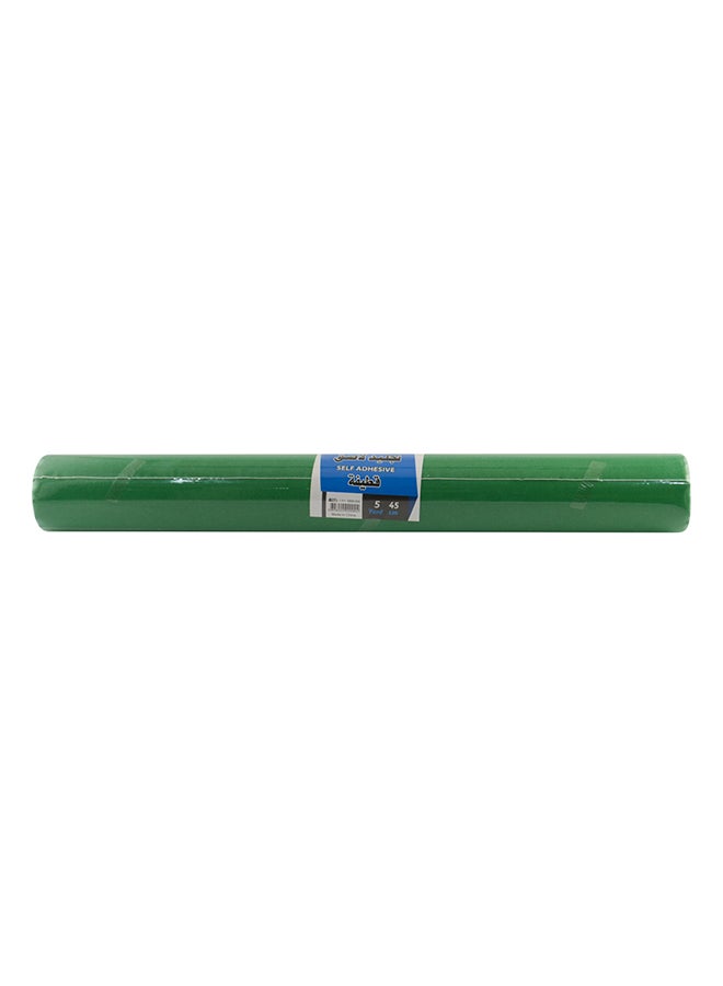 SBC 5 Yards Self Adhesive Velvet Roll Green - Image 2