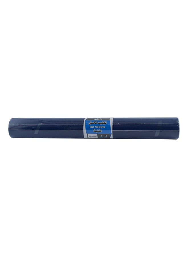SBC 5 Yards Self Adhesive Velvet Roll, Dark Blue Dark Blue - Image 2