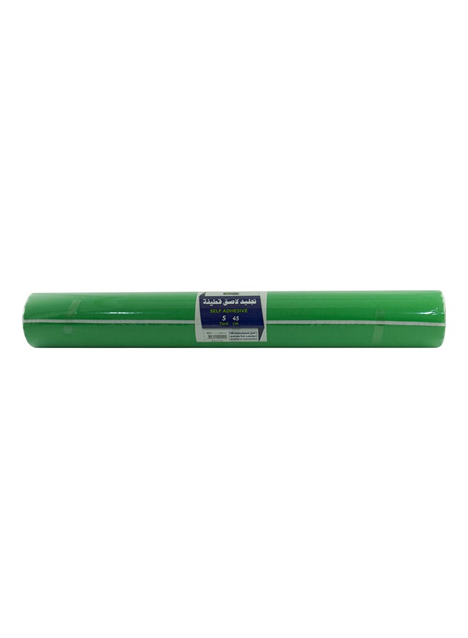 SBC - 5 Yards Self Adhesive Velvet Roll Green - Image 1