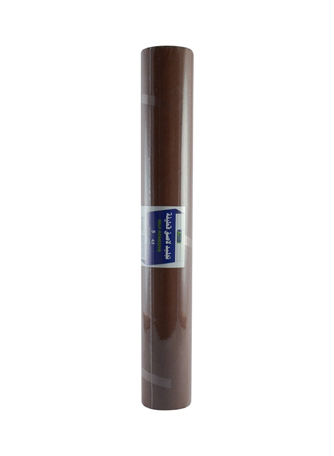 SBC 5 Yards Self Adhesive Velvet Roll Brown  - Image 4