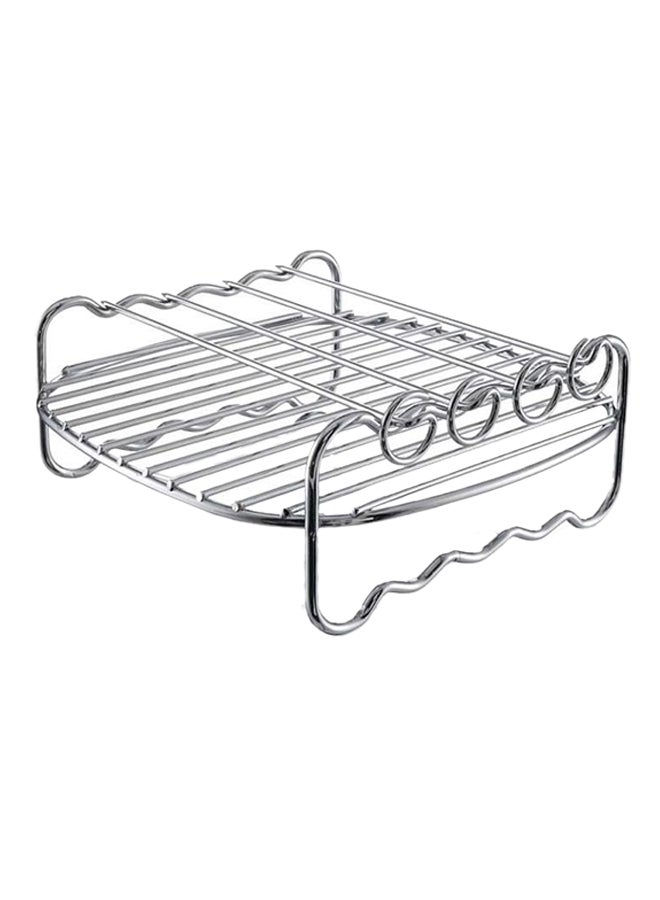 Philips Double Layer BBQ Rack Silver - Image 1