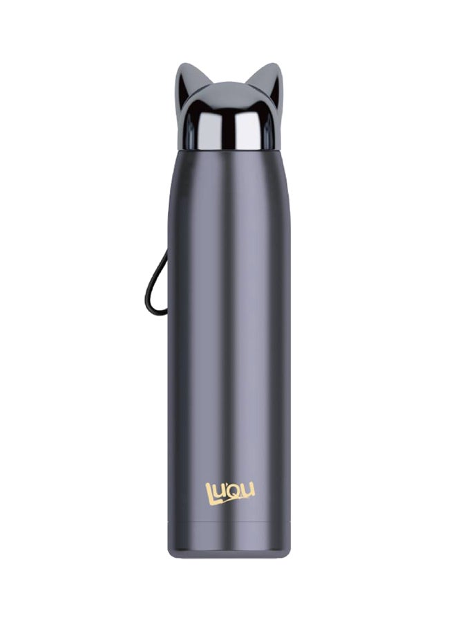 Cat Ears Stainless Steel Hot Vacuum Flask Black 320ml - v1548074209/N20501650A_1