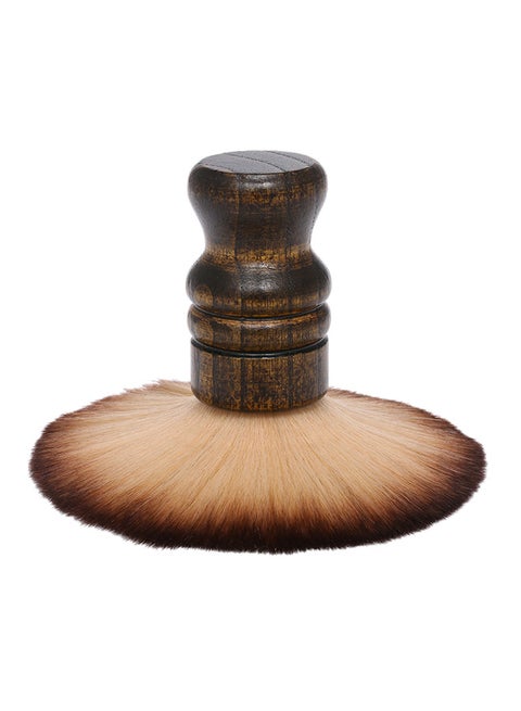 Salon Face Duster Cleaning Brush Brown