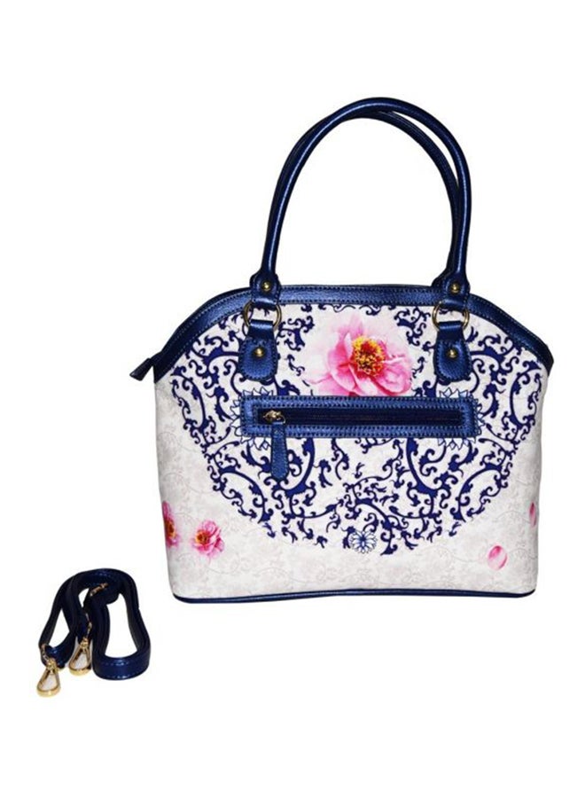 Flower Printed Shoulder Bag Multicolour  - Image 1