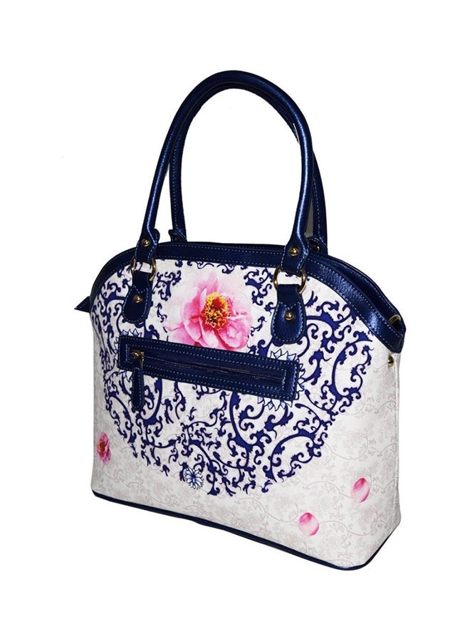 Flower Printed Shoulder Bag Multicolour  - Image 2