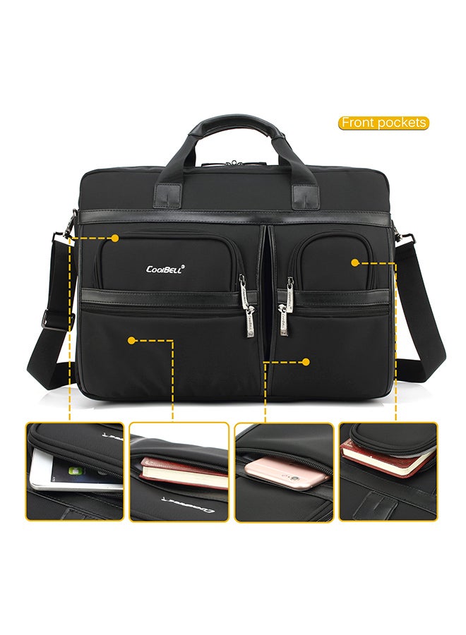 CoolBELL Multi-Functional Laptop Briefcase Black  - Image 2