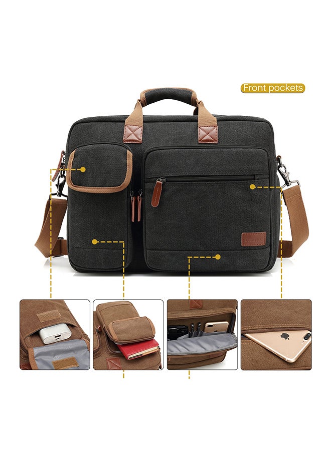 كول بيل حقيبة يد متعددة الفتحات للكمبيوتر المحمول أسود - Image 2