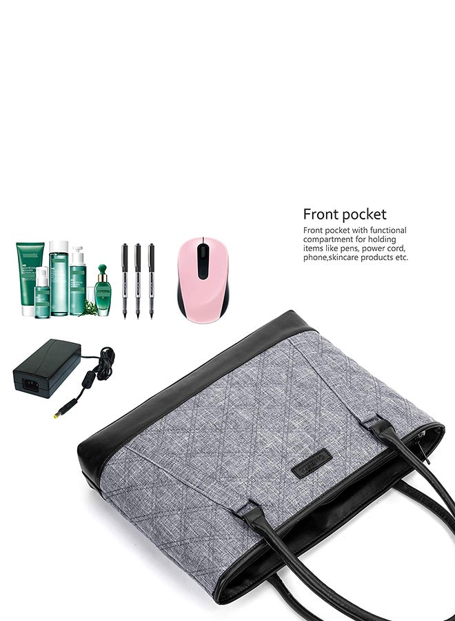 CoolBELL Laptop Shoulder Bag Grey  - Image 5