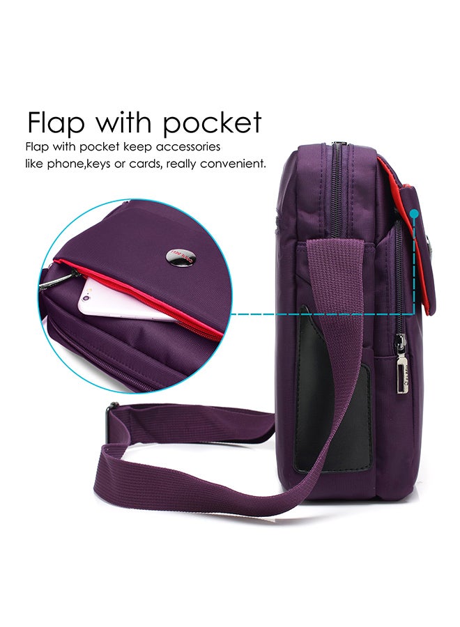 CoolBELL 10.6 Inches Shoulder Bag Purple  - Image 3