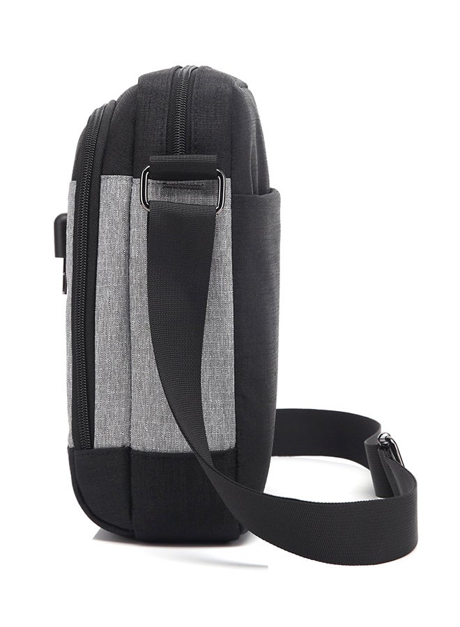 CoolBELL Laptop Shoulder Bag Black/Grey  - Image 3