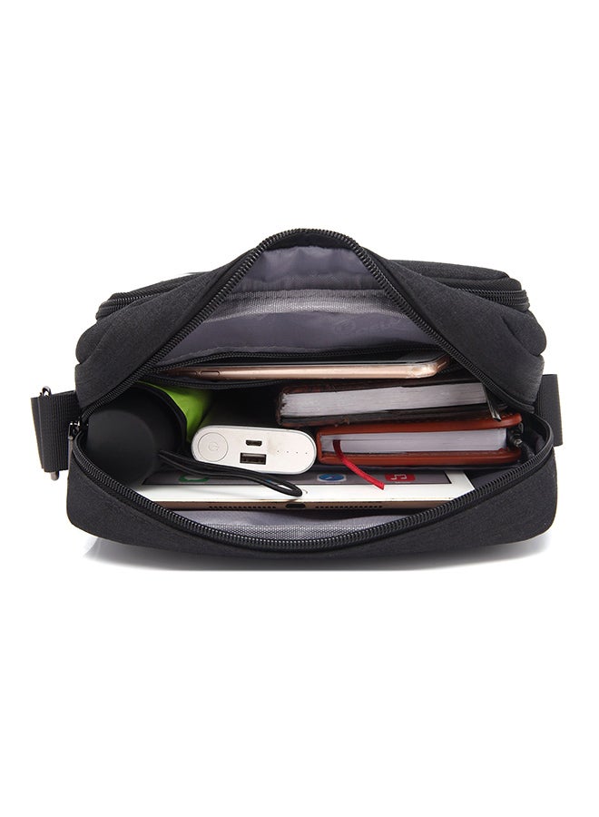 CoolBELL Laptop Shoulder Bag Black/Grey  - Image 5