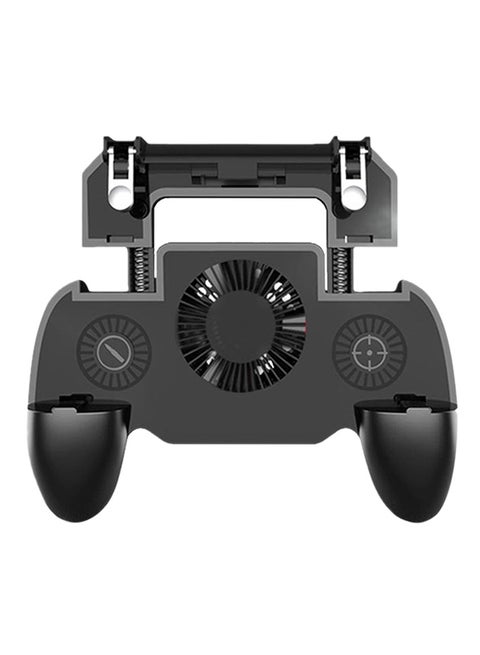 Mobile Game Controller Grip Extended Handle With Trigger Joystick - Wireless