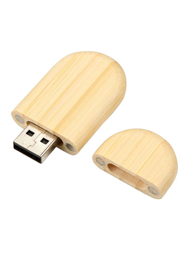 USB 2.0 Wooden Flash Drive 4 GB - Image 1