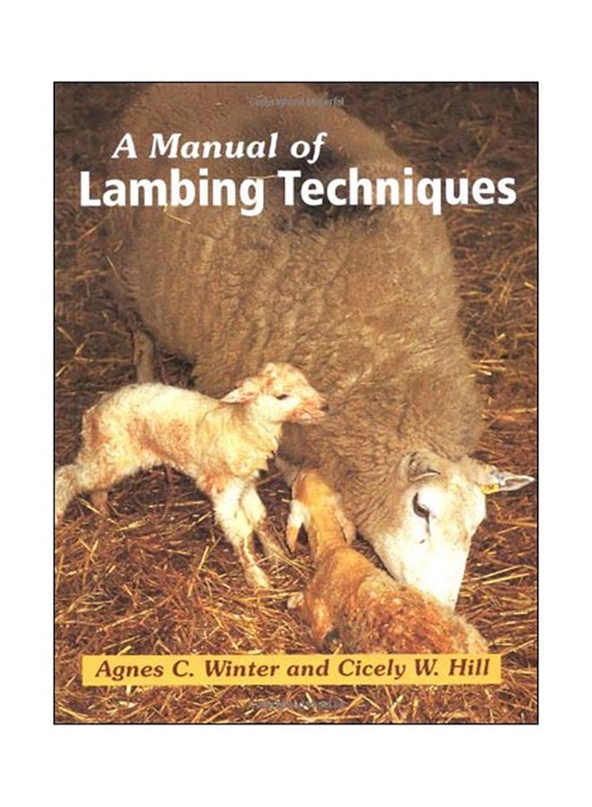 A Manual Of Lambing Techniques hardcover english - 24 Feb 2003 