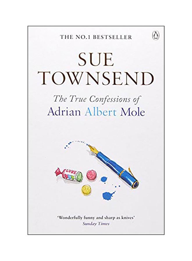 The True Confessions Of Adrian Albert Mole Paperback English by Sue Townsend - 19 Jan 2012