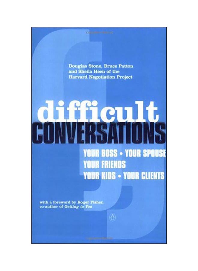 Difficult Conversations paperback english - 25 May 2000 