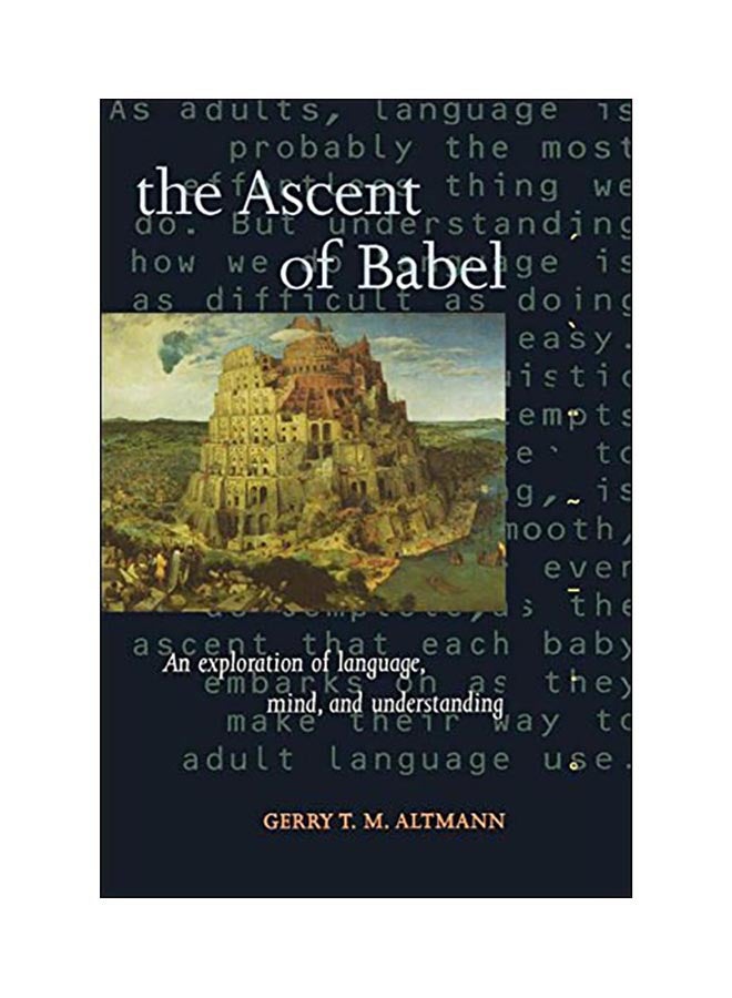 The Ascent Of Babel paperback english - 06 May 1999 