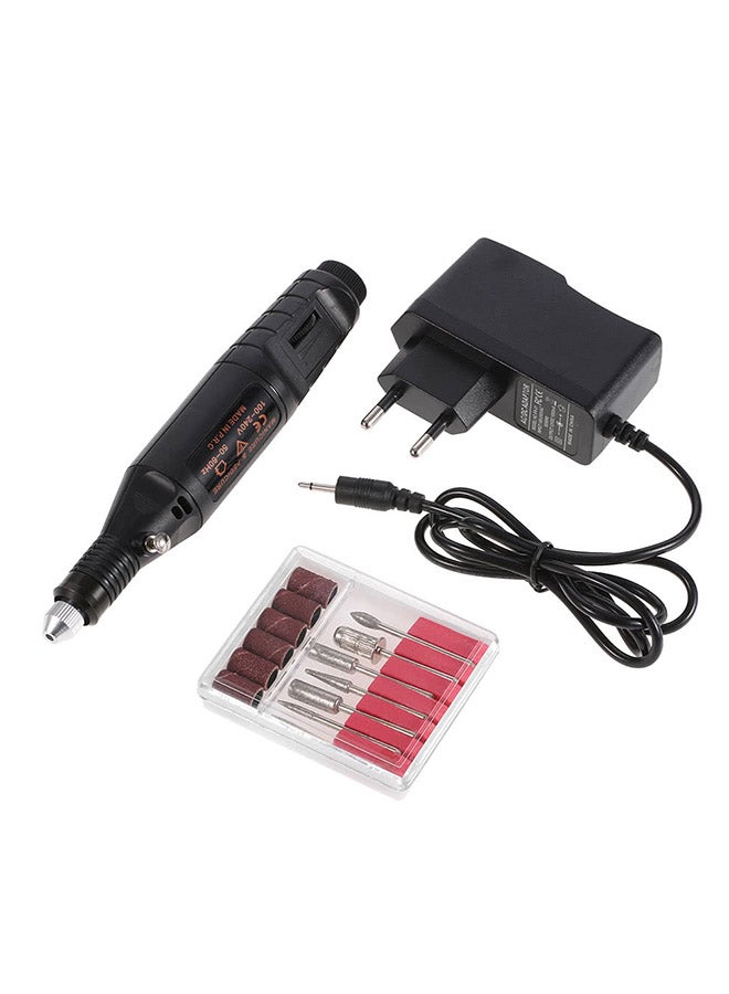 Electric Nail File Pen Black - Image 4