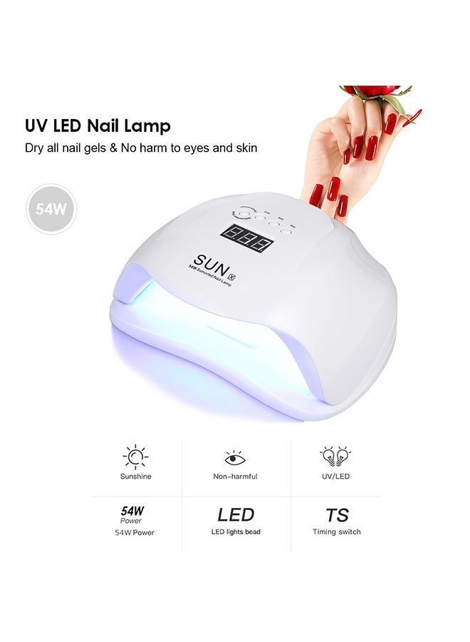 Generic Sun UV LED Nail Lamp Dryer White  - Image 5