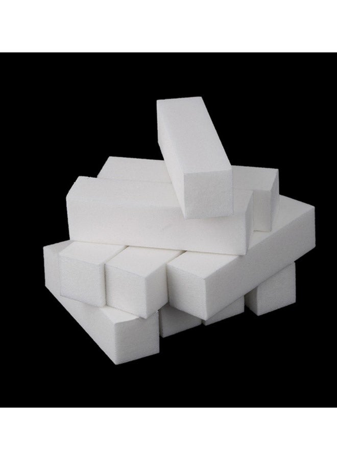 كتلة مبرد للصقل والبرد من 10 قطع أبيض - Image 3