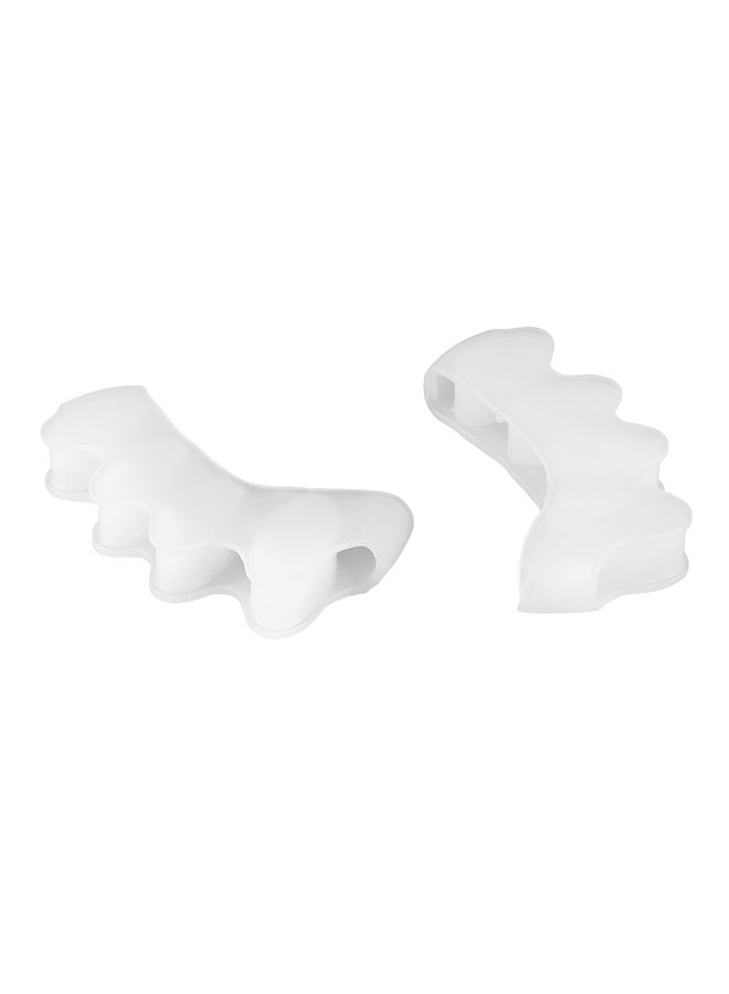 Generic - Pair of Silicone Toe Separator Clear - Image 1